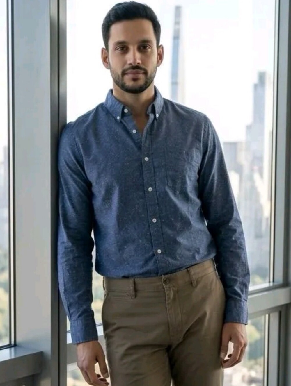 NWT J. Crew Mercantile Button Up Size: Large